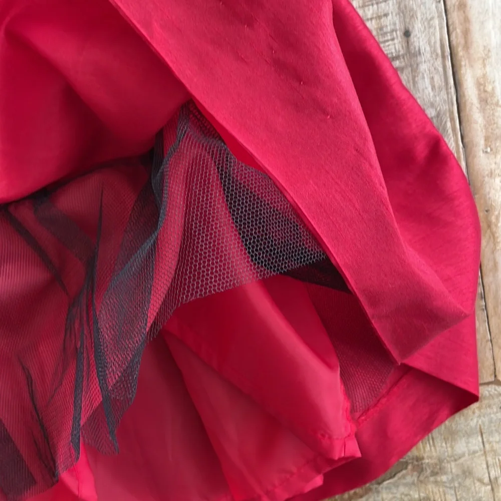 Edgehill Collection girls holiday red dress size 4t